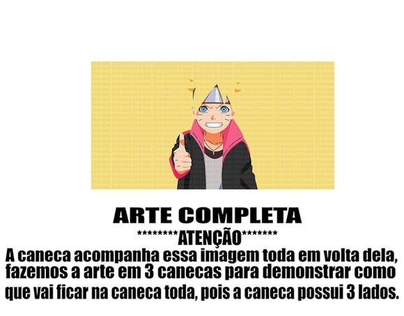 Caneca Polímero Boruto Personalizada