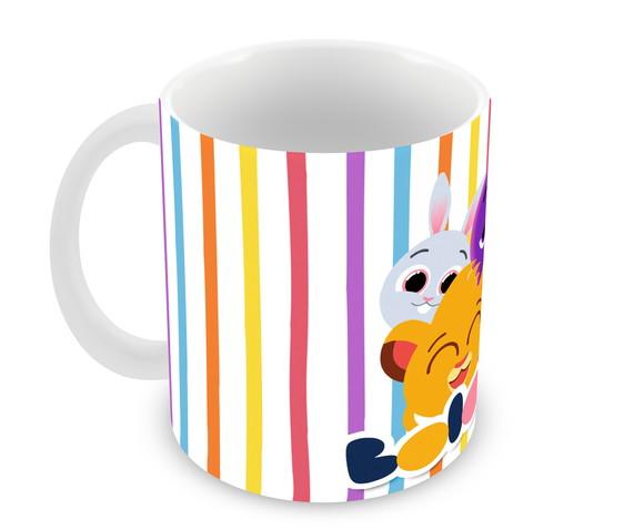Caneca Polímero Bolofofos Personalizada