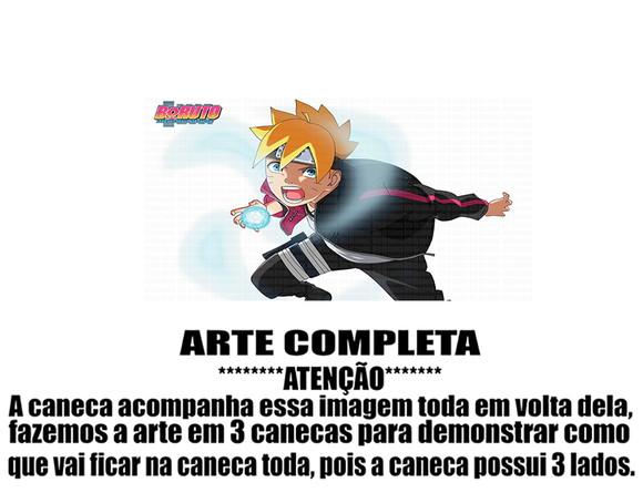 Caneca Polímero Boruto Personalizada