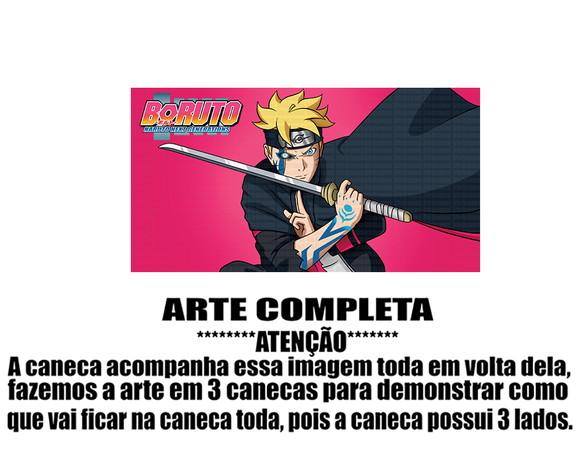 Caneca Polímero Boruto Personalizada