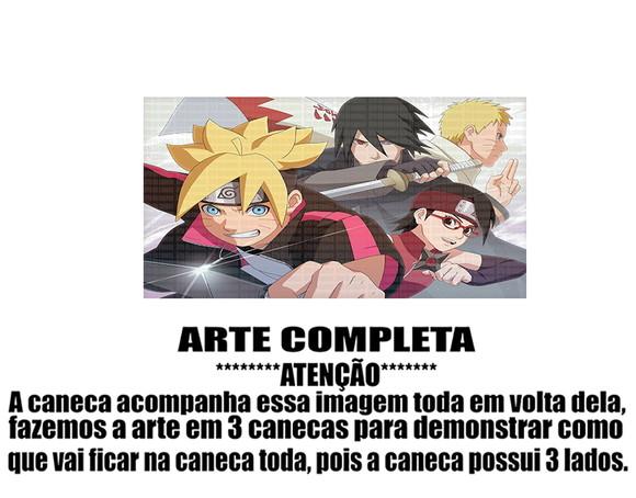 Caneca Polímero Boruto Personalizada