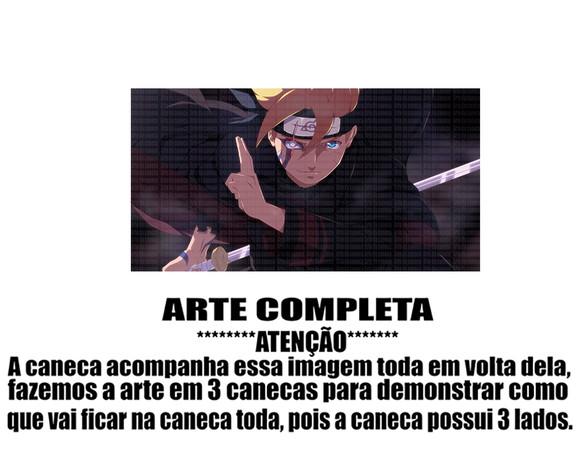 Caneca Polímero Boruto Personalizada