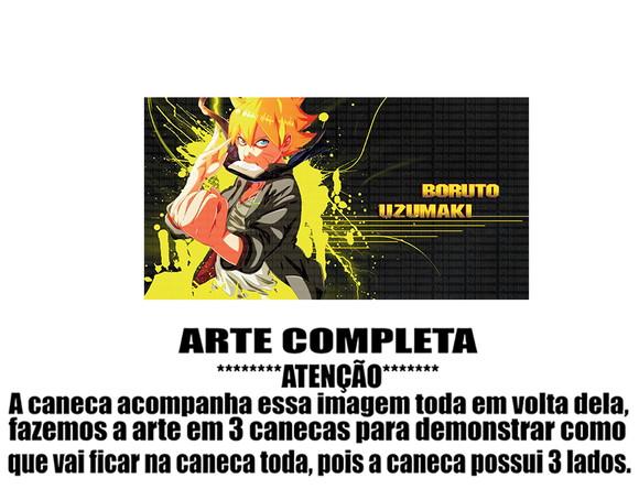 Caneca Polímero Boruto Personalizada