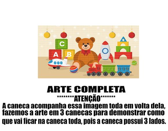 Caneca Polímero Brinquedos Personalizada