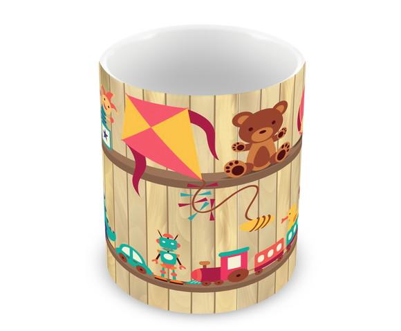 Caneca Polímero Brinquedos Personalizada