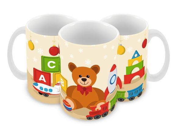 Caneca Polímero Brinquedos Personalizada