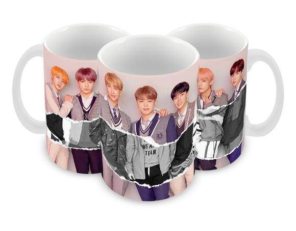 Caneca Polímero Bts Personalizada