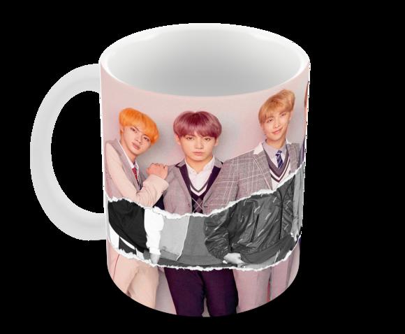 Caneca Polímero Bts Personalizada