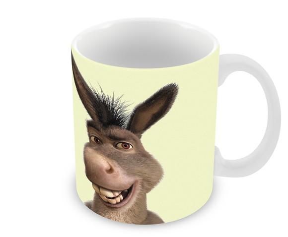 Caneca Polímero Burro do Shrek Personalizada