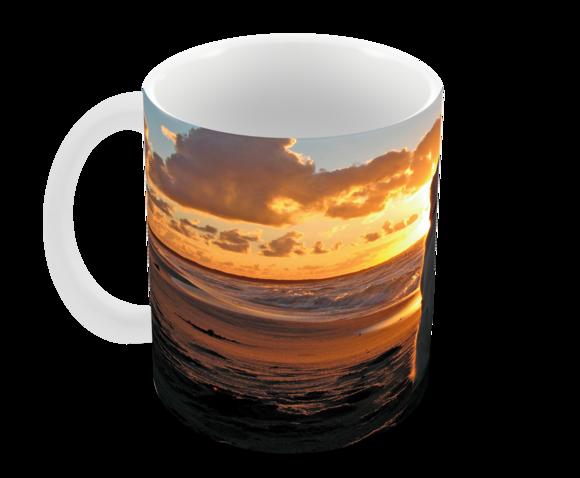 Caneca Polímero Cachorro Golden Retriever Personalizada