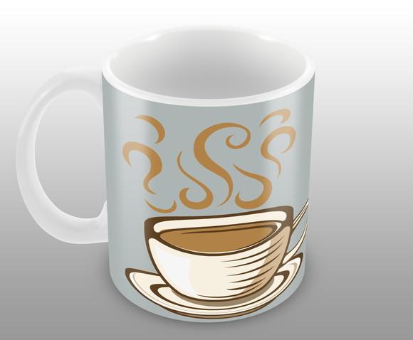 Caneca Polímero Café Personalizada