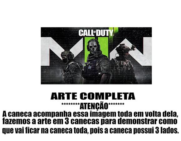 Caneca Polímero Call Of Duty Modern Warfare Personalizada
