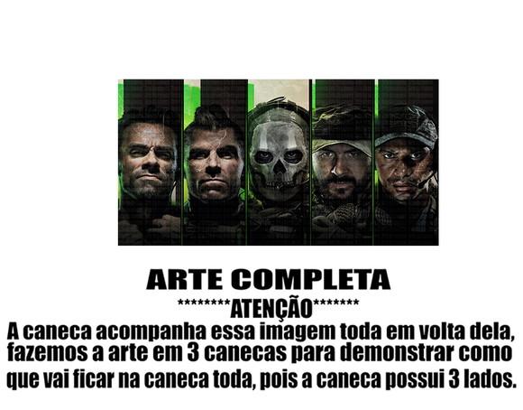 Caneca Polímero Call Of Duty Modern Warfare Personalizada