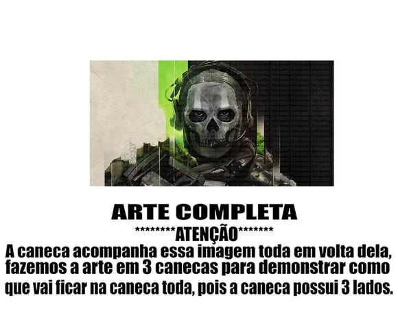 Caneca Polímero Call Of Duty Modern Warfare Personalizada