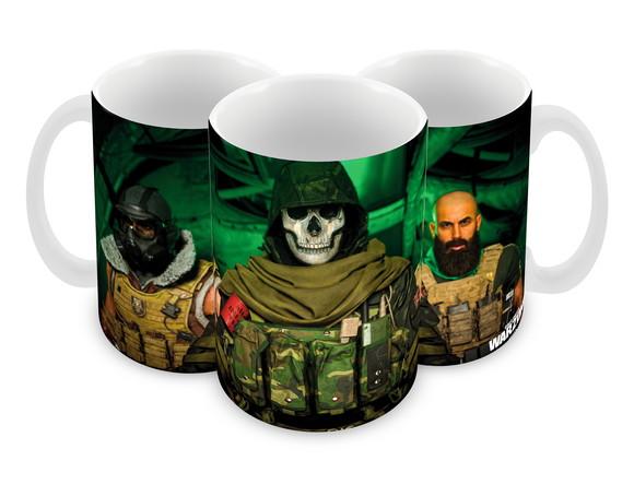Caneca Polímero Call Of Duty Warzone Personalizada