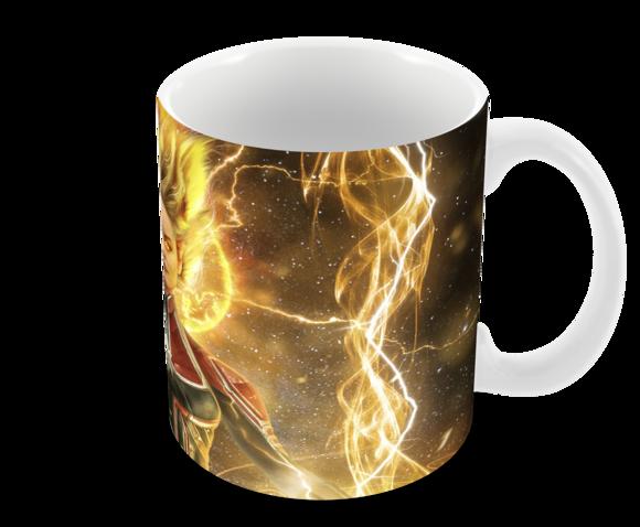 Caneca Polímero Capitã Marvel Personalizada