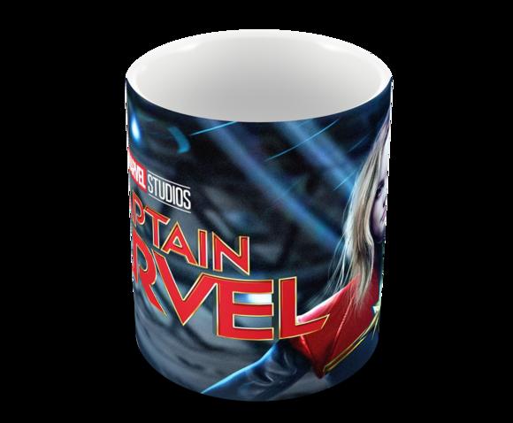 Caneca Polímero Capitã Marvel Personalizada