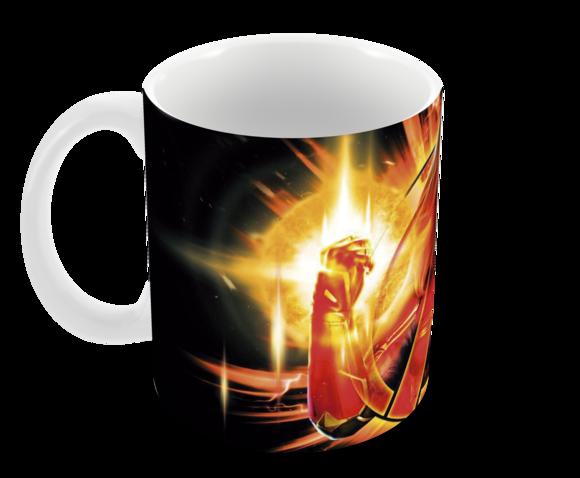 Caneca Polímero Capitã Marvel Vingadores Personalizada