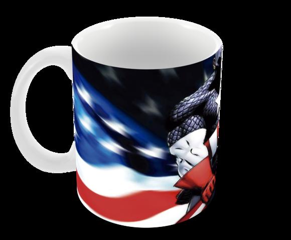 Caneca Polímero Capitão América Personalizada