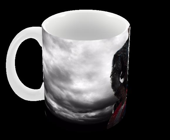 Caneca Polímero Capitão América Personalizada