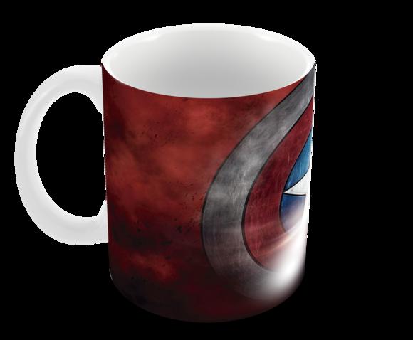 Caneca Polímero Capitão América Personalizada