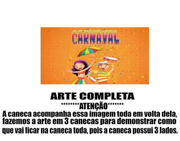 Caneca Polímero Carnaval Personalizada