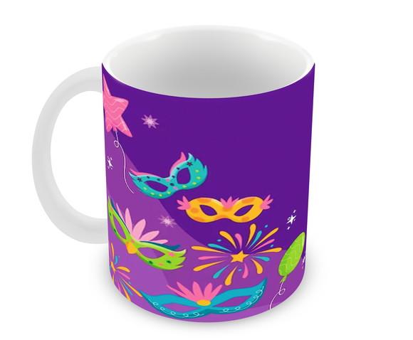 Caneca Polímero Carnaval Personalizada