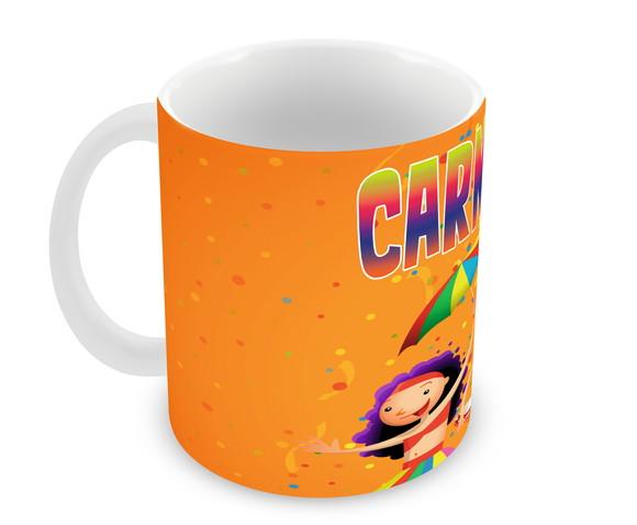 Caneca Polímero Carnaval Personalizada