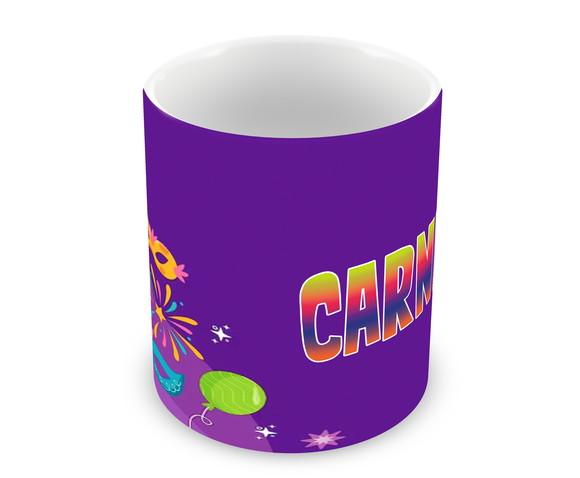 Caneca Polímero Carnaval Personalizada