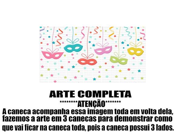 Caneca Polímero Carnaval Personalizada