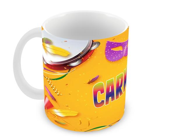 Caneca Polímero Carnaval Personalizada