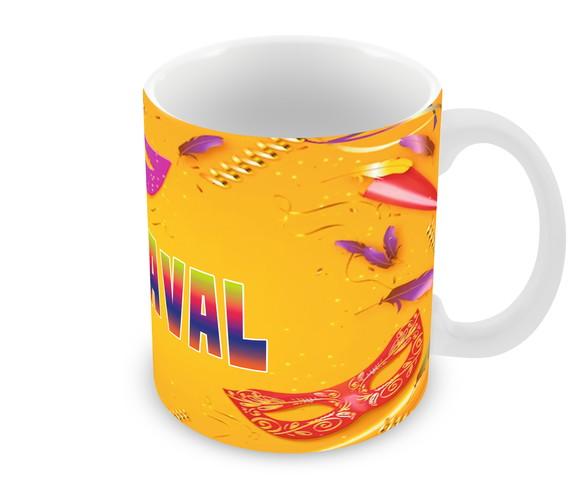 Caneca Polímero Carnaval Personalizada