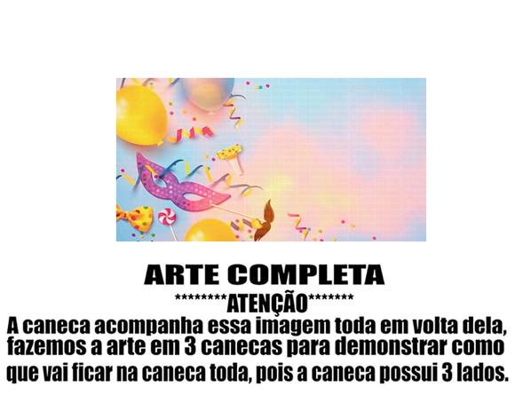 Caneca Polímero Carnaval Personalizada