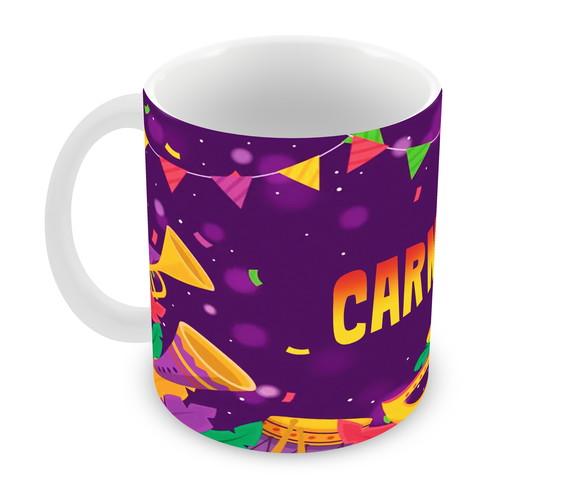 Caneca Polímero Carnaval Personalizada