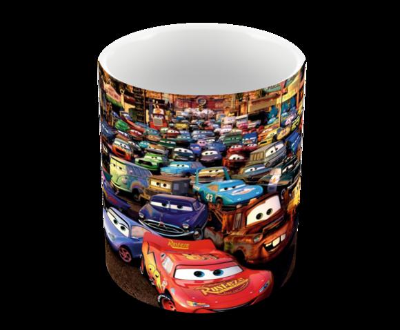 Caneca Polímero Carros Disney Personalizada