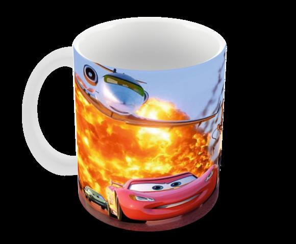 Caneca Polímero Carros Disney Personalizada
