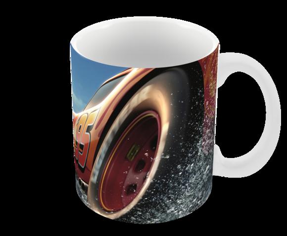 Caneca Polímero Carros Disney Personalizada