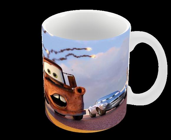 Caneca Polímero Carros Disney Personalizada