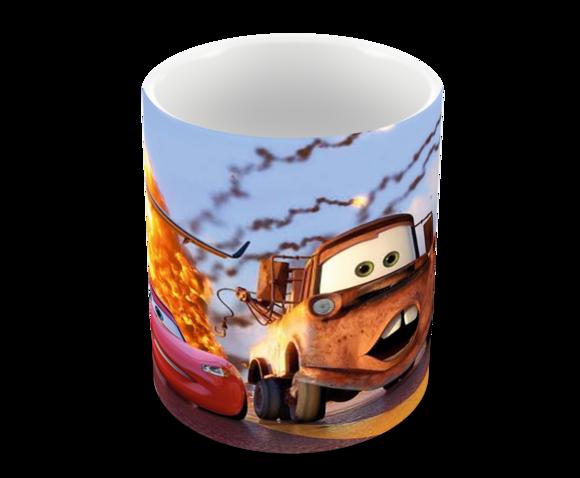 Caneca Polímero Carros Disney Personalizada