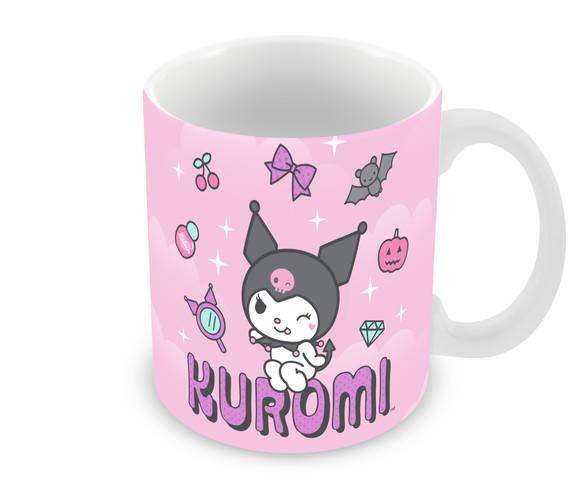 Caneca Polímero Cinnamoroll e Kuromi Personalizada