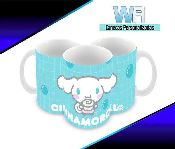 Caneca Polímero Cinnamoroll Personalizada