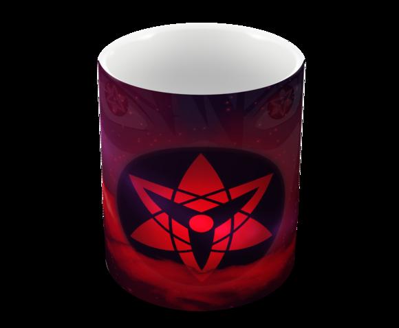 Caneca Polímero Clã Uchiha Personalizada