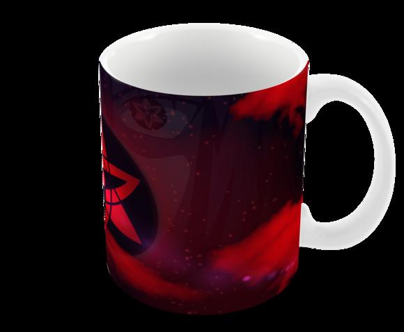 Caneca Polímero Clã Uchiha Personalizada