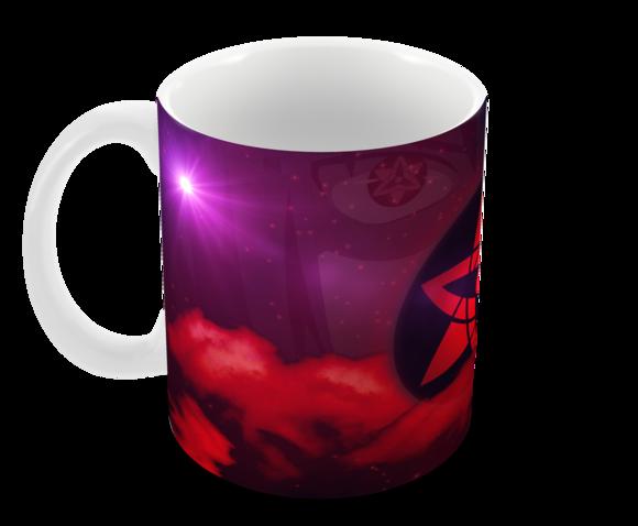 Caneca Polímero Clã Uchiha Personalizada