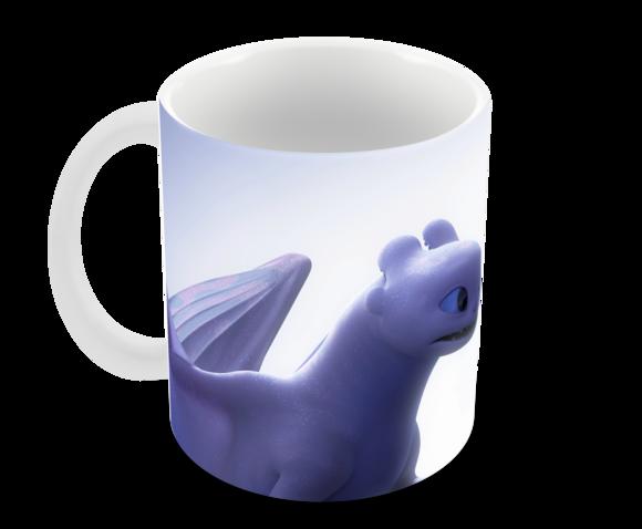 Caneca Polímero Como Treinar Seu Dragão 3 Personalizado