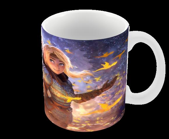 Caneca Polímero Como Treinar Seu Dragão 3 Personalizado