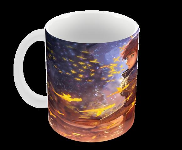 Caneca Polímero Como Treinar Seu Dragão 3 Personalizado