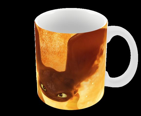 Caneca Polímero Como Treinar Seu Dragão 3 Personalizado