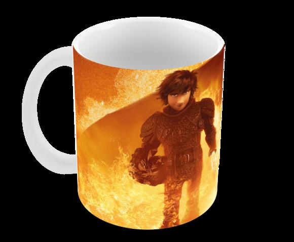 Caneca Polímero Como Treinar Seu Dragão 3 Personalizado