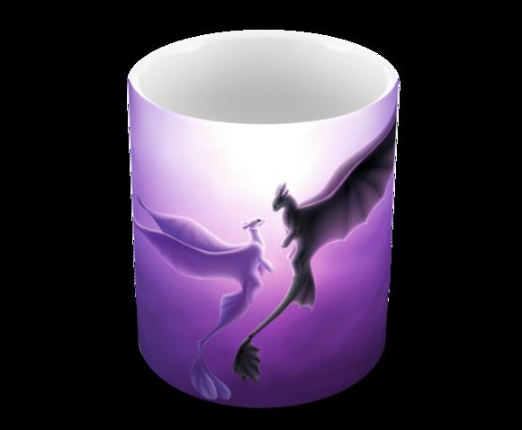 Caneca Polímero Como Treinar Seu Dragão 3 Personalizado